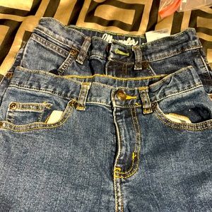 2 good jeans for boy from 8-10 years. 2 for $12 or 1 for $6